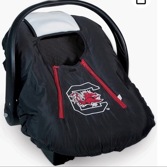 NCAA South Carolina Gamecocks Cozy Cover Infant Carrier Cover Tailgating Gameday - Picture 2 of 4